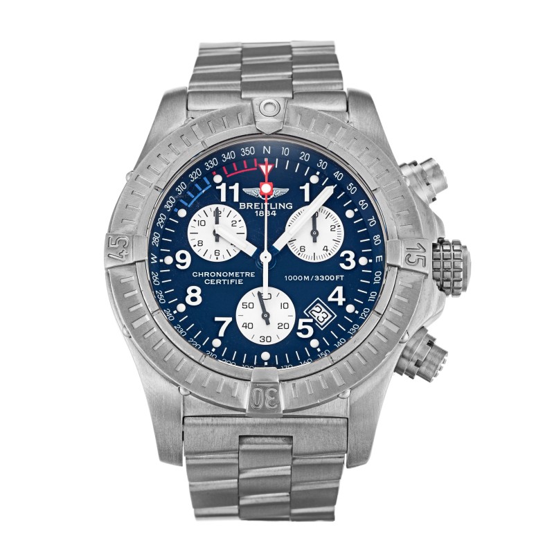 UK Titanium Breitling Replica Chrono Avenger M1 E73360-44 MM