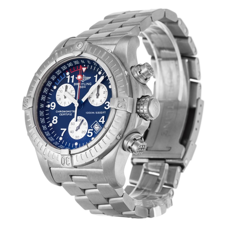 UK Titanium Breitling Replica Chrono Avenger M1 E73360-44 MM