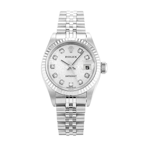 UK Steel & White Gold Rolex Replica Datejust Lady 79174-26 MM