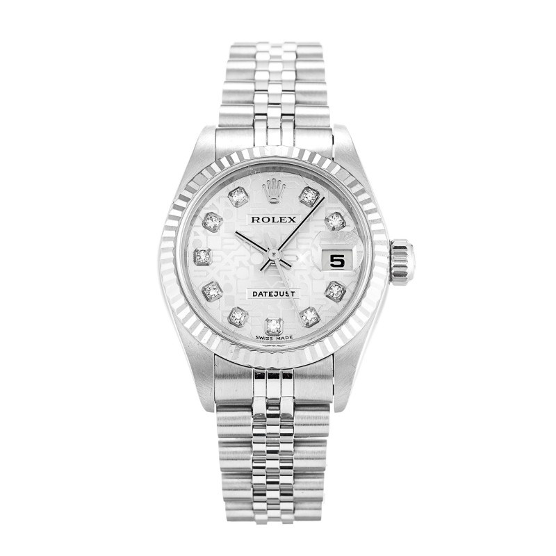 UK Steel & White Gold Rolex Replica Datejust Lady 79174-26 MM