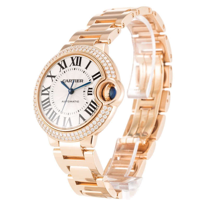 UK Best Cartier Replica Ballon Bleu WE902034-33 MM