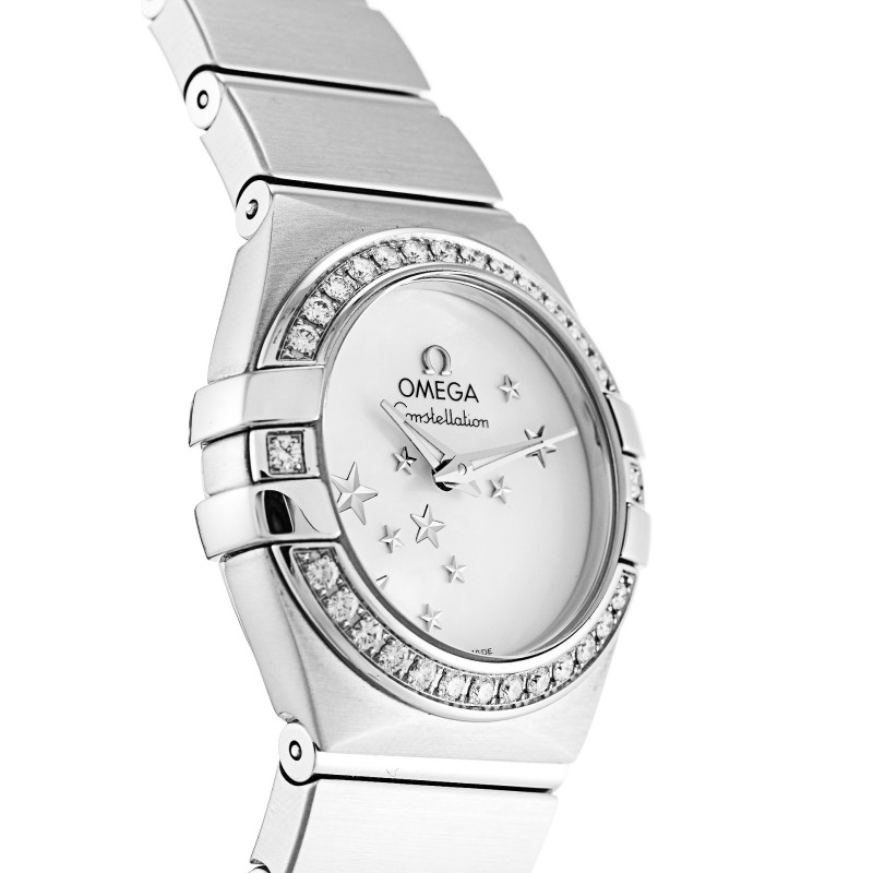 UK Best Omega Replica Constellation Ladies 123.15.24.60.05.003-24 MM