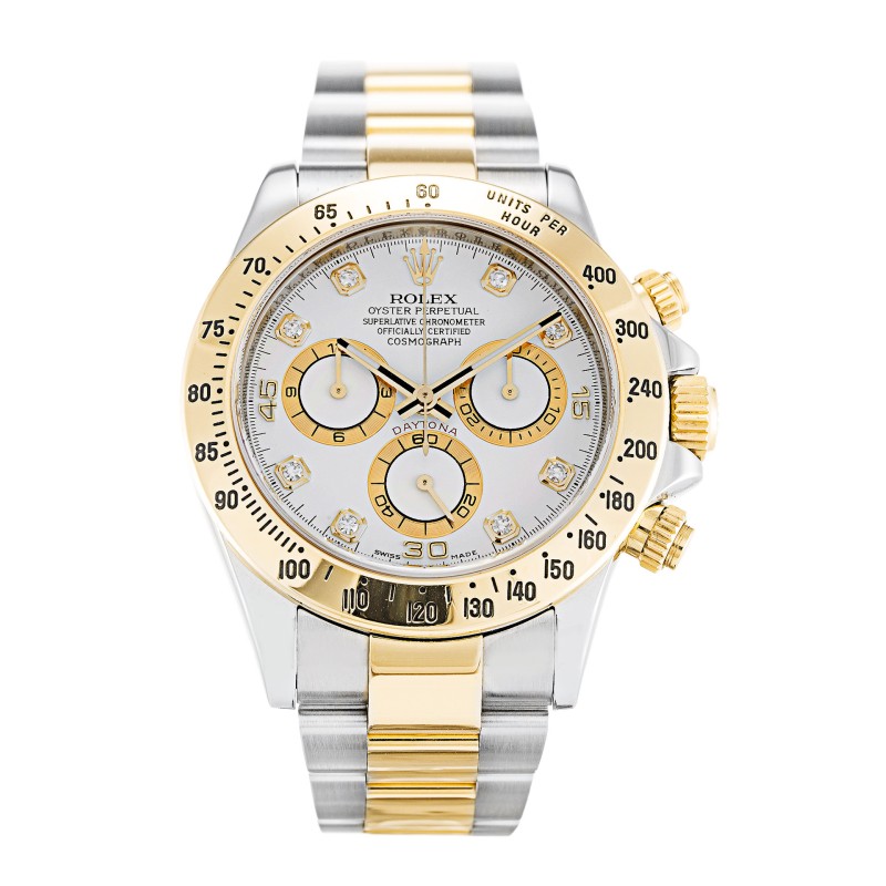 UK Steel & Yellow Gold Rolex Replica Daytona 116523-40 MM