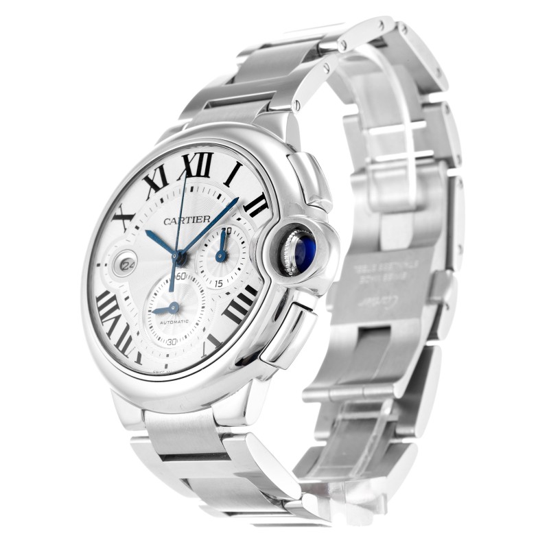 UK Steel Cartier Replica Ballon Bleu W6920002-47 MM