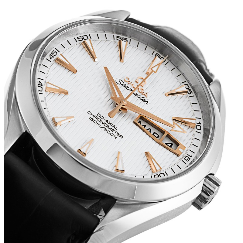 UK Steel Omega Replica Aqua Terra 150m Gents 231.13.43.22.02.002-43 MM