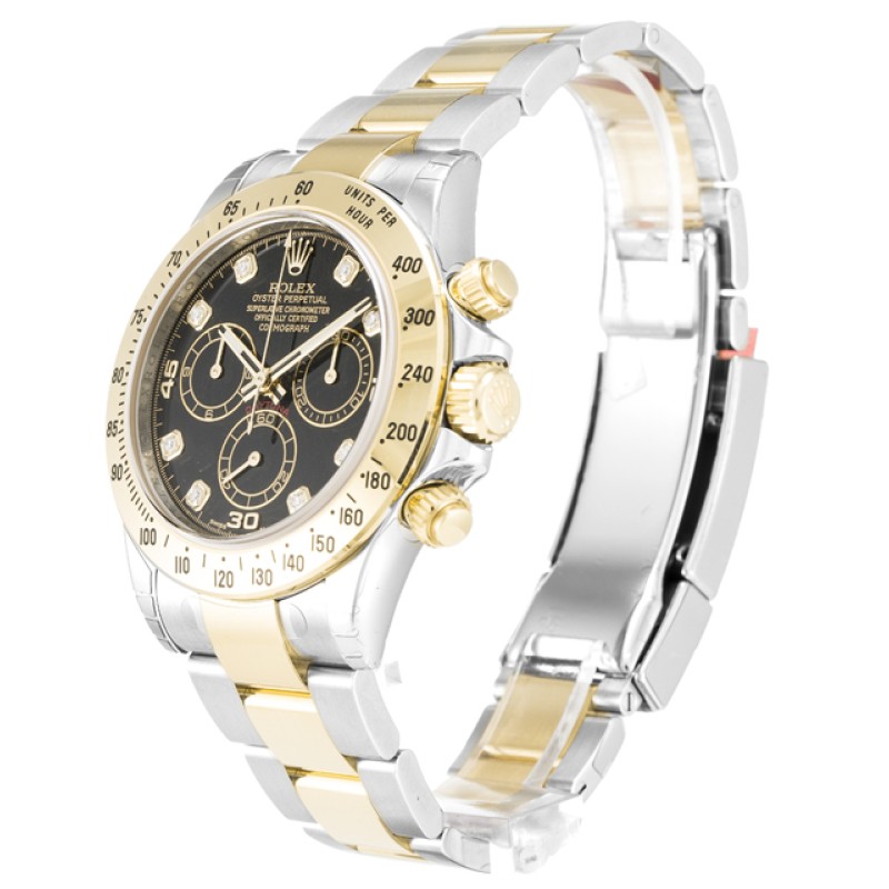 UK Steel & Yellow Gold Rolex Replica Daytona 116523-40 MM