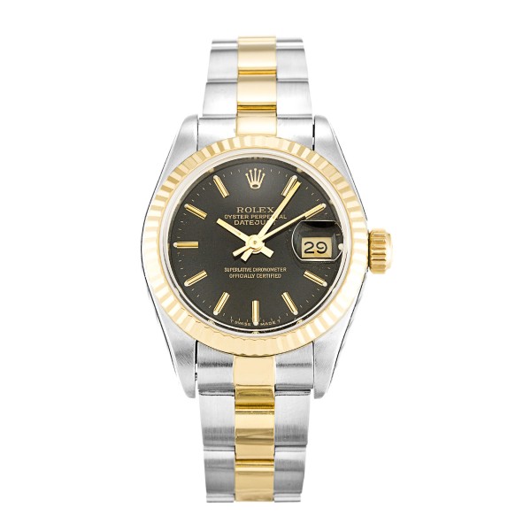 UK Steel & Yellow Gold Rolex Replica Datejust Lady 69173-26 MM