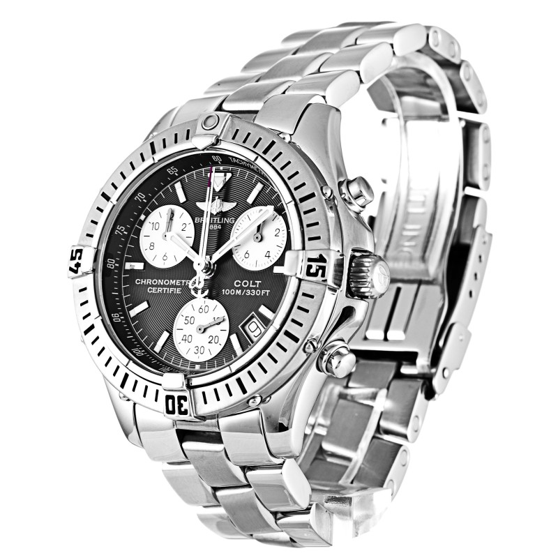 UK Steel Breitling Replica Colt Quartz A73350-38 MM