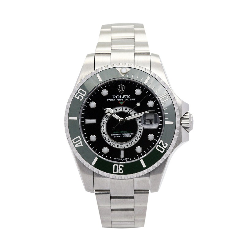 UK Green Steel Rolex Replica GMT Master 16720-40