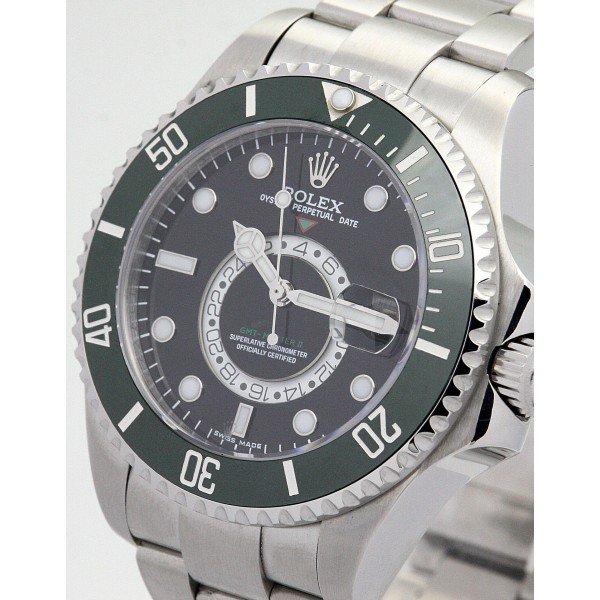 UK Green Steel Rolex Replica GMT Master 16720-40