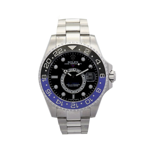 UK Black adn blue Steel Rolex Replica GMT Master 16720-40