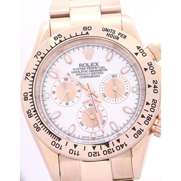 UK Rose Gold Rolex Replica Daytona 116505-40 MM