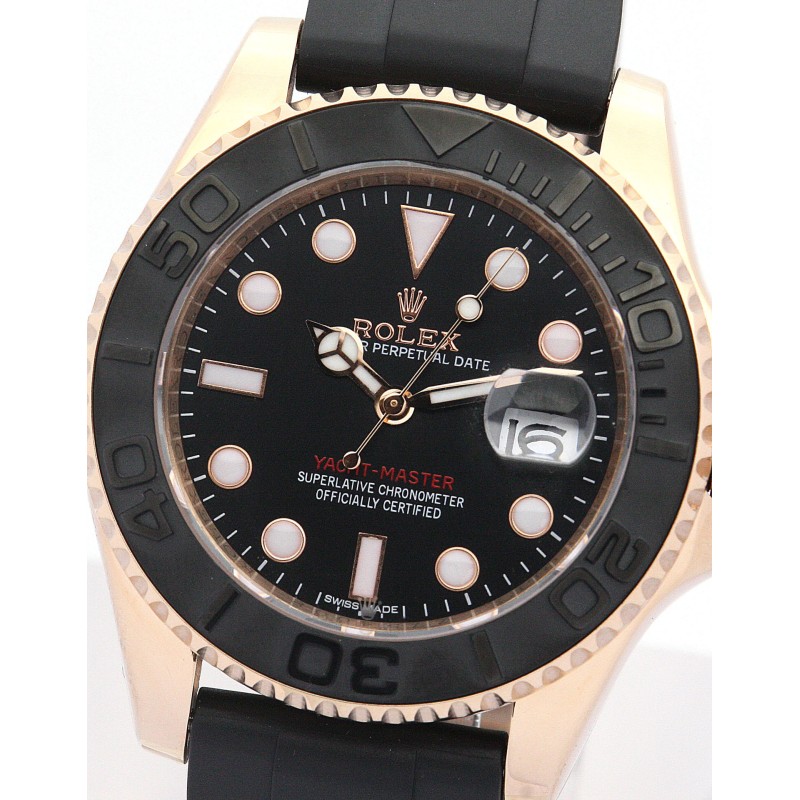 UK Rose gold & Steel Rolex Replica Yacht-Master-40 MM