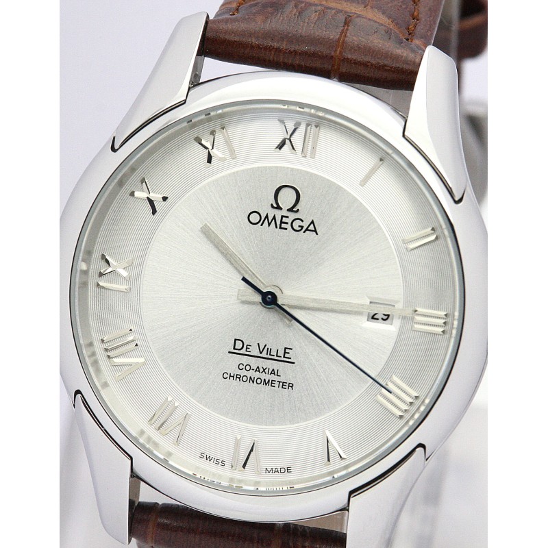 UK Steel Omega Replica De Ville Hour Vision-41 MM