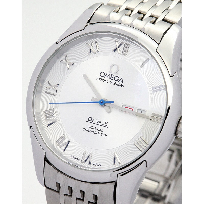 UK Steel Omega Replica De Ville Hour Vision-41 MM