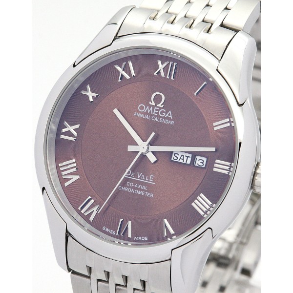 UK Steel Omega Replica De Ville Hour Vision-41 MM