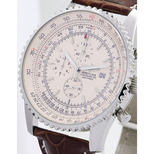 UK Steel Breitling Replica Navitimer World A24322-46 MM