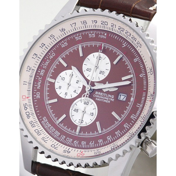 UK Steel Breitling Replica Navitimer World A24322-46 MM