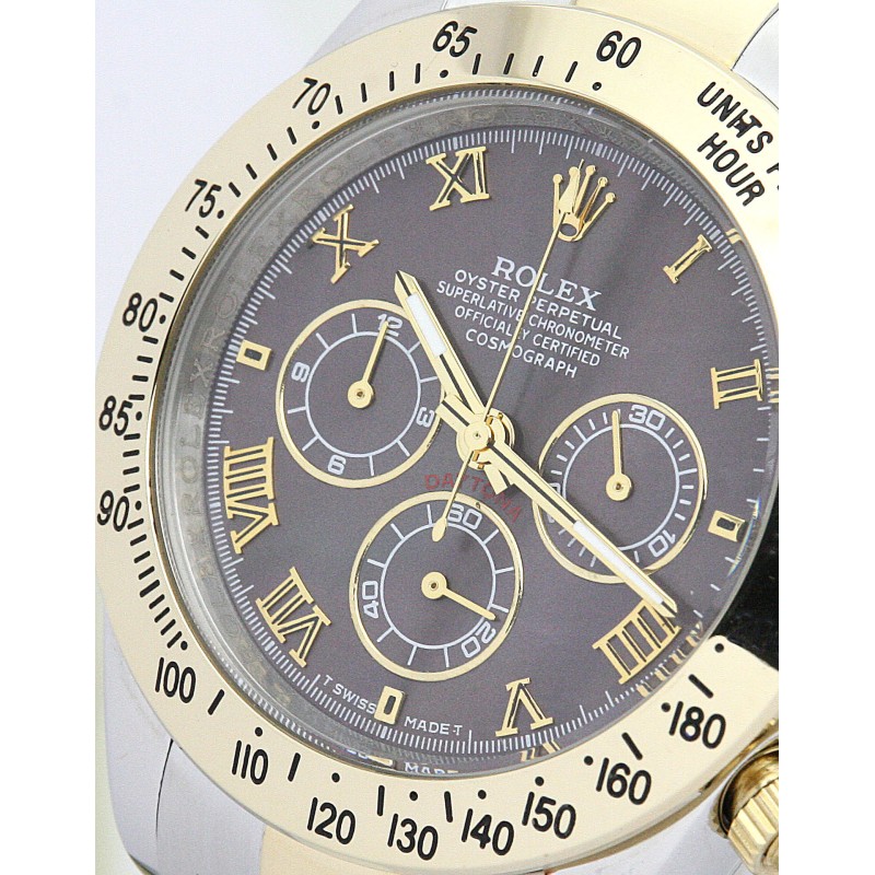 UK Steel & Yellow Gold Rolex Replica Daytona 116523-40 MM